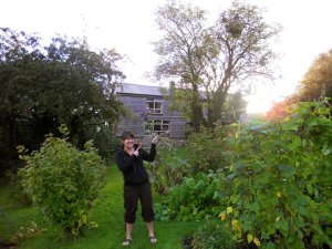 CSing in the straw house, a WWOOFing house in Ireland