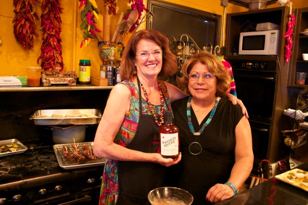 Tina Clark and Rosa Whiskey Sister