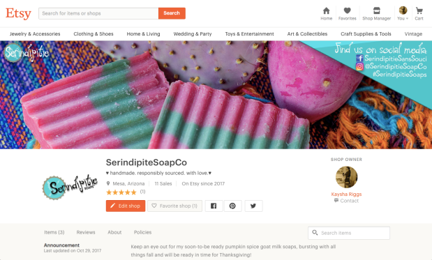 Serindipitie Soaps on Instagram