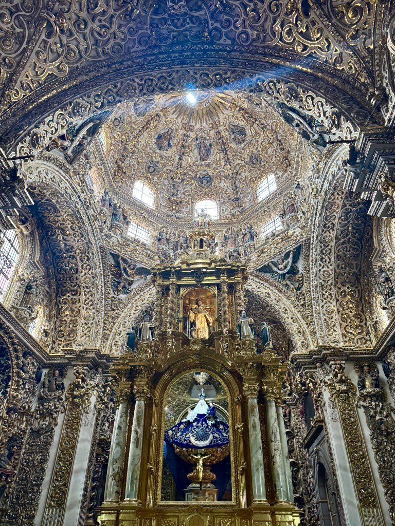 Inside shot of Catedral de Puebla